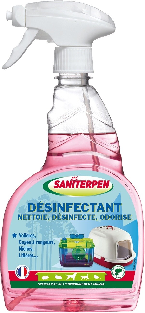 Spray Nettoyant et Desinfectant 750 ml